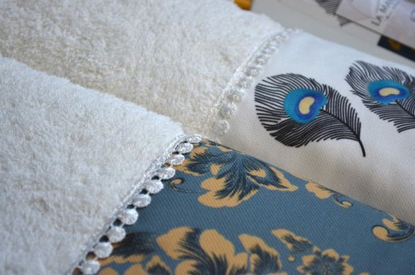 Фото Набор из 3-х махровых полотенец La Maison 100% Хлопок Tery