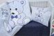 Фото №2 з 3 товару Постільна білизна в дитяче ліжечко 100% Бавовна Teddy Blue