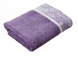 Фото №1 из 3 товара Махровое полотенце с кружевом Romeo Soft 100% Хлопок 500г Crochet Фиолетовое