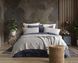 Фото №1 из 6 товара Покрывало жаккардовое с наволочками Limasso 100% Хлопок Azure Indigo