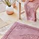 Фото №1 з 2 товару Набір прямокутних килимків у ванну Karaca Home Milly Murdum Фіолетовий