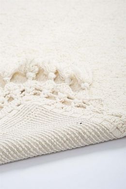 Фото Набір прямокутних килимків у ванну Irya 100% Бавовна Lorna Krem Кремовий