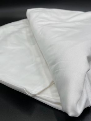 Фото Комплект постільної білизни TAC Сатин Basic Saten White p-60312691