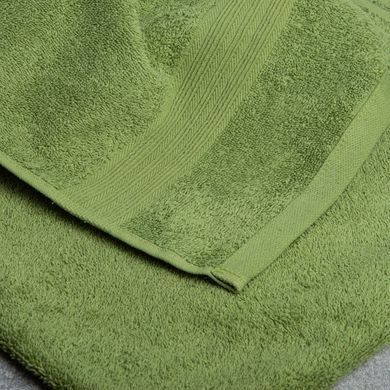 Фото Оливковое махровое полотенце Ideal Ideia 100% Хлопок 500г