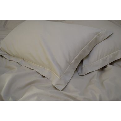 Фото Комплект постельного белья Сатин Premium Lotus Dakota Светло-бежеввый