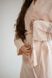 Фото №4 из 8 товара Женский махровый бамбуковый халат-кимоно Irya Serin Pudra 100% Хлопок Розовый