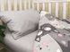 Фото №2 из 5 товара Постельное белье в кроватку Руно Бязь Grey Cat простынь на резинке