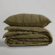 Фото №7 з 10 товару Постільна білизна Limasso Stonewashed Варена Бавовна Cassandra Olive