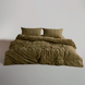 Фото №1 з 10 товару Постільна білизна Limasso Stonewashed Варена Бавовна Cassandra Olive