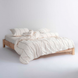 Фото №1 из 5 товара Постельное белье Limasso Stonewashed Vilniuss Snow White Вареный Хлопок