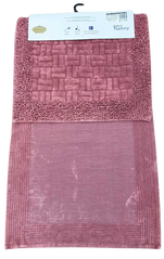 Фото Набір килимків у ванну 100% Бавовна Vintage Mosso Суха Троянда