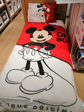 Фото Постільна білизна TAC Disney Mickey Mouse Cek Ranforce Ранфорс 100% Бавовна