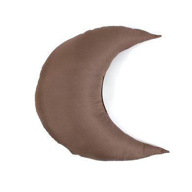 Фото Декоративна подушка Місяць Руно Шоколад