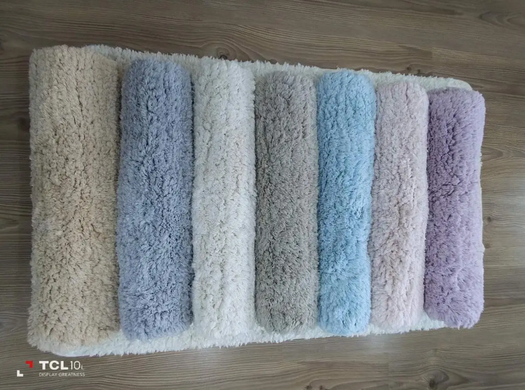 Фото Набір килимків у ванну 100% Бавовна Tafting Білий