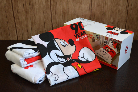 Фото Постільна білизна TAC Disney Mickey Mouse Cek Ranforce Ранфорс 100% Бавовна 60212054
