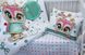 Фото №2 з 3 товару Постільна білизна в дитяче ліжечко 100% Бавовна Little Owl