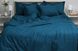 Фото №5 из 5 товара Комплект постельного белья ТМ Tag Multistripe 100% Хлопок Тёмно Синий MST-06