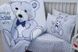 Фото №2 з 3 товару Постільна білизна в дитяче ліжечко 100% Бавовна Teddy White