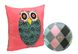 Фото №1 из 3 товара Декоративная подушка Owl Grey Руно Силикон в Сатине