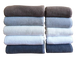 Фото №4 з 4 товару Темно-сірий махровий рушник Бавовна 550г Zeron Turkey 19701 19693