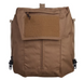 Фото №1 з 15 товару Сумка панель-рюкзак на спину для плитоноски Emerson AVS на ZIP и MOLLE Койот