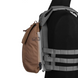 Фото №5 з 15 товару Сумка панель-рюкзак на спину для плитоноски Emerson AVS на ZIP и MOLLE Койот