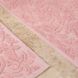 Фото №2 з 2 товару Набір килимків у ванну Karaca Home Kelly Flower Pudra Рожевий