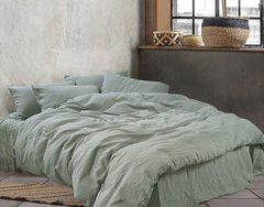 Фото Комплект постельного белья Lotus Home  Frosty Green Cерый