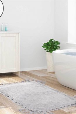 Фото Набор прямоугольных ковриков в ванную Irya 100% Хлопок Lorna Mor Сиреневый