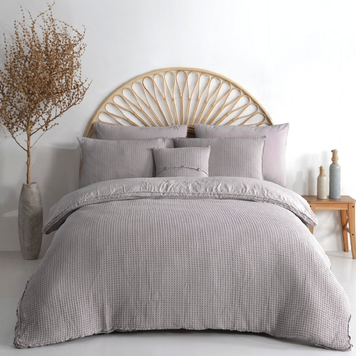 Фото Комплект постельного белья Limasso Stonewashed Bassin Opal Grey