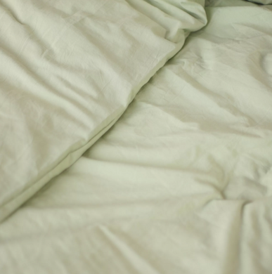 Фото Комплект постельного белья Viluta Вареный Хлопок Tiare Wash 32 Салатовый
