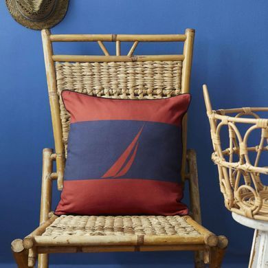 Фото Декоративная подушка Nautica Home Sail Kirmizi Красная
