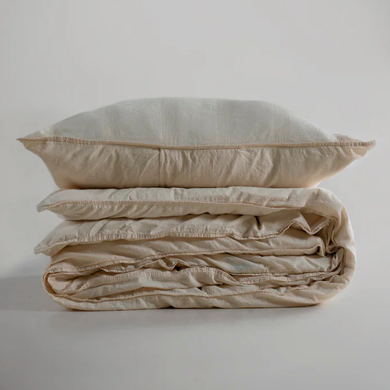 Фото Постільна білизна Limasso Stonewashed Варена Бавовна Cassandra Cream
