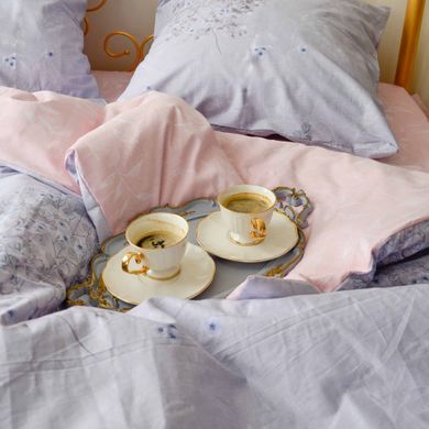 Фото Комплект постельного белья Viluta Сатин Твил № 570 Сиреневый