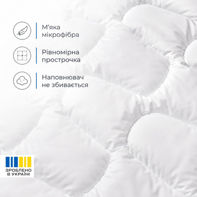 Фото Облегченное антиаллергенное одеяло Ideia Hotel Classic Белое