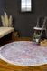 Фото №3 з 4 товару Бавовняний круглий килим Irya Berry Рожевий