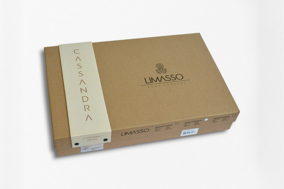 Фото Постільна білизна Limasso Stonewashed Варена Бавовна Cassandra Cream