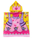 Фото №1 з 2 товару Дитячий махровий рушник-пончо з каптуром Home Brand Принцеса