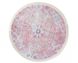 Фото №1 з 4 товару Бавовняний круглий килим Irya Berry Рожевий