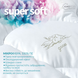 Фото №8 из 10 товара Летнее антиаллергенное одеяло Ideia Super Soft Classic Белое
