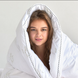 Фото №5 из 10 товара Летнее антиаллергенное одеяло Ideia Super Soft Classic Белое