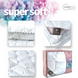 Фото №9 из 10 товара Летнее антиаллергенное одеяло Ideia Super Soft Classic Белое