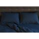 Фото №14 из 14 товара Постельное белье Варена Хлопок SoundSleep Stonewash Adriatic Dark Blue Синее