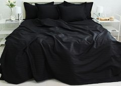 Фото Комплект постельного белья ТМ Tag Multistripe 100% Хлопок Extra Black MST-15