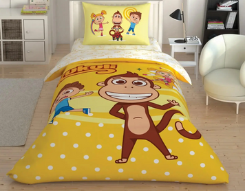 Фото Комплект постільної білизни TAC Disney Kukuli Smile p-60295350