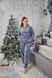 Фото №1 из 8 товара Домашний костюм-пижама Зайка Welsoft Серый 9015