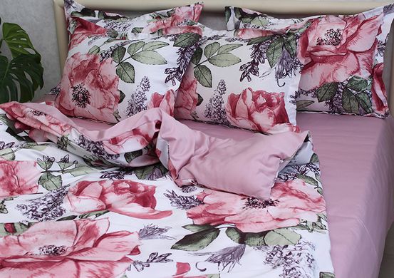 Фото Комплект постельного белья TAG Сатин Premium Roses