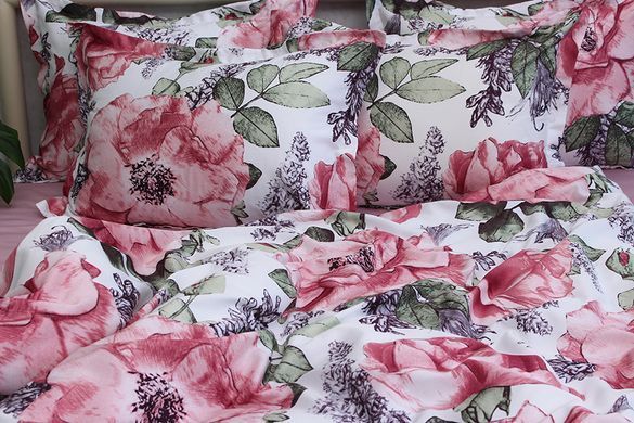 Фото Комплект постельного белья TAG Сатин Premium Roses