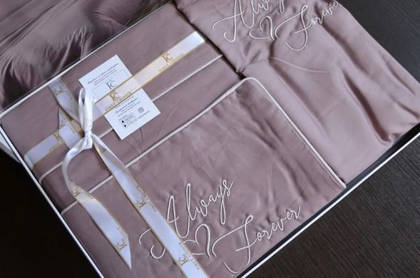 Фото Постельное белье First Choice Сатин Люкс 100% Хлопок Timeless Lilac
