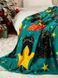 Фото №2 из 5 товара Новогодний плед Wellsoft флисовый Love You Christmas Black Cat